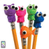 Sienna NEW! 6 Pack Popping Eyes Pencil Toppers Mixed Pack