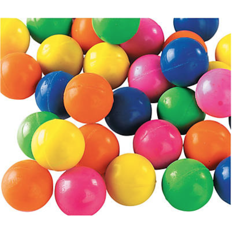 Tomato 12 Pack Mini High Bounce Balls in Neon colours Toys