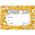 Goldenrod NEW! 25 Colourful "Great Job" Award Student Award Certificates
