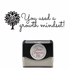 Dark Slate Gray Growth mindset Teacher Stamp - Rectangle 18 x 54mm