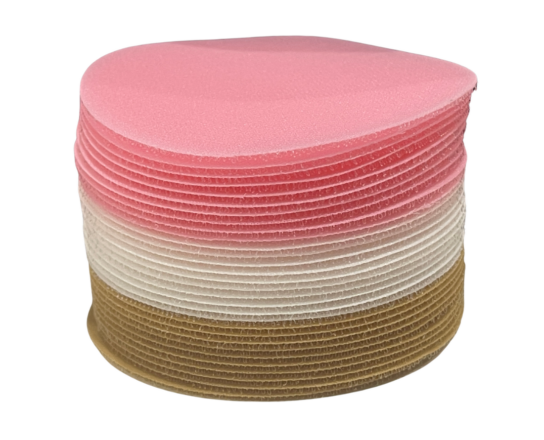 Rosy Brown BRAND NEW! 24 Jersey Caramel PINK Colours -  Clever Spots Classroom Place Markers