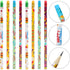Light Gray Happy Birthday NEW!  Pencils Bright Colours Classroom teacher resource