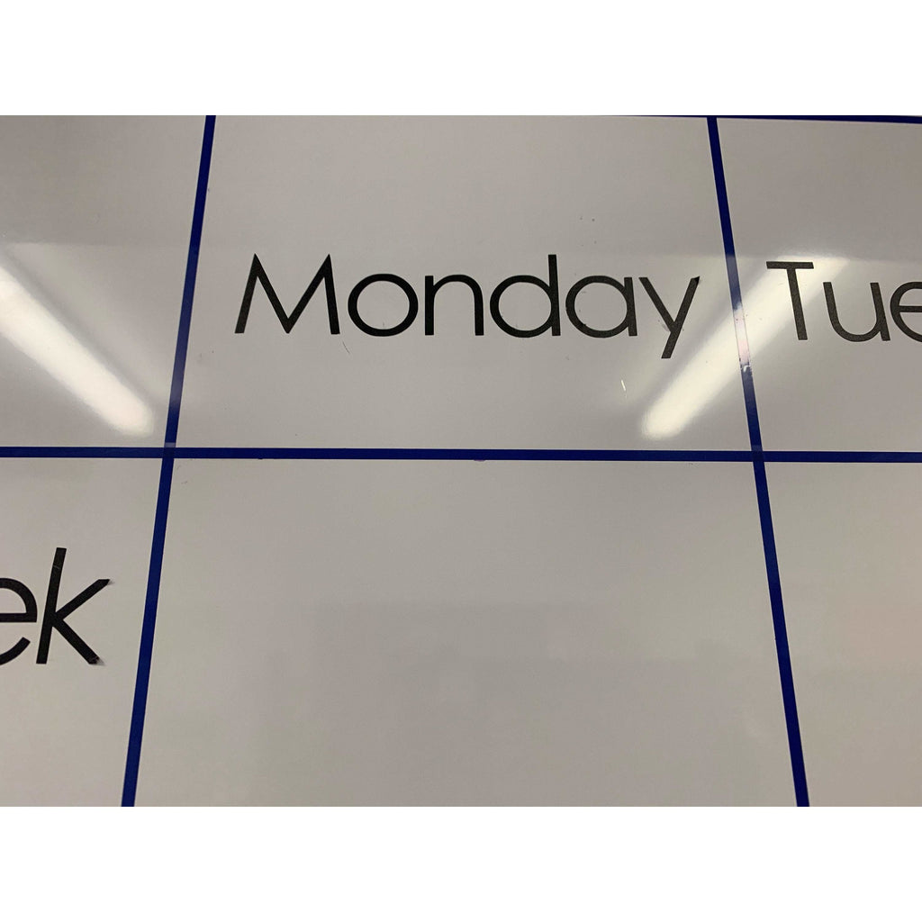 cleverclassroom-net-au - Aus Made Whiteboard Calendar - Wall Organiser for school or office - Decals Only - Personalised Classroom