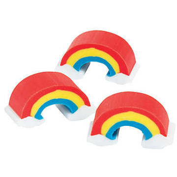 Tomato Mini Rainbow Erasers Mixed Pack