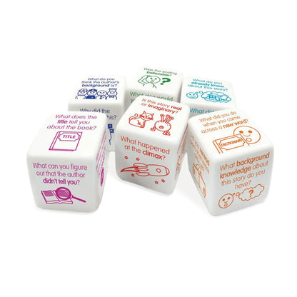 Light Gray Comprehension Dice - 6 dice