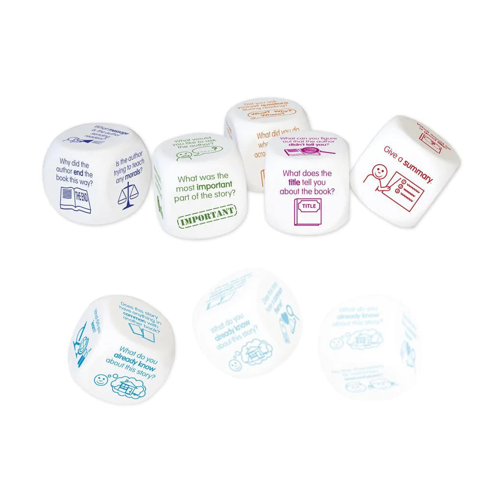 White Smoke Comprehension Dice - 6 dice
