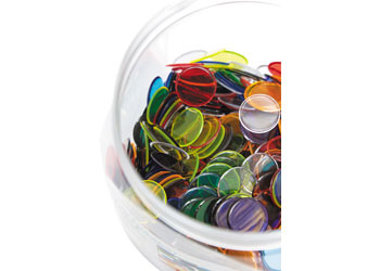 1000 Counters - 10 colours 16mm
