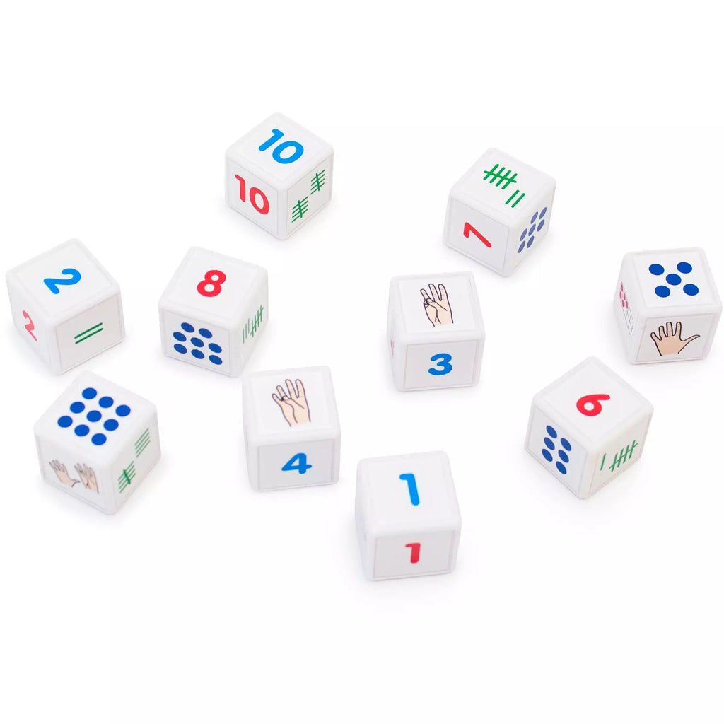 Lavender Counting Cubes