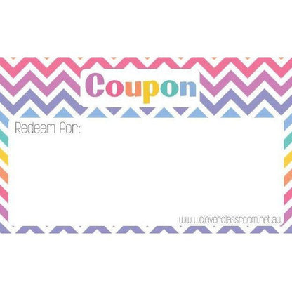 cleverclassroom-net-au - Coupon Cards for Classroom rewards - Toys &amp; Incentives