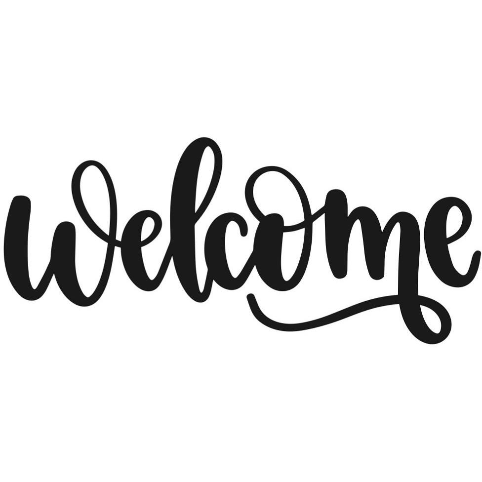 Aus Made Welcome Door Decal Label Classroom Label in vinyl - Clever Classroom