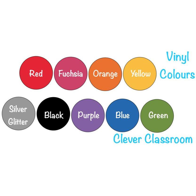 Aus Made Welcome Door Decal Label Classroom Label in vinyl - Clever Classroom