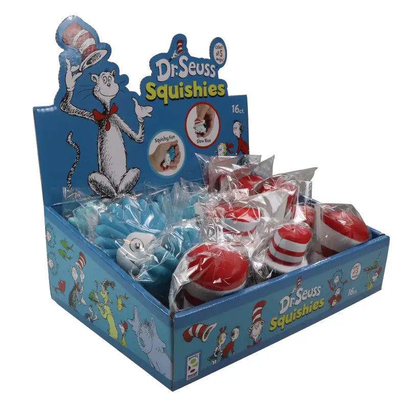 NEW! Dr Seuss Squishies