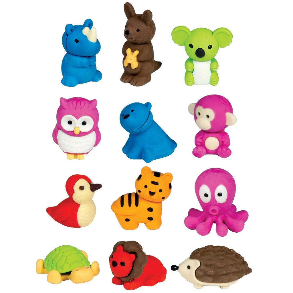 Dark Cyan NEW! Eraser Animals Desk Pets 25 Pack