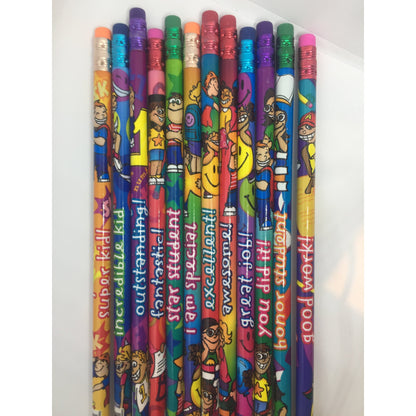 cleverclassroom-net-au - Incentive Pencils - motivational quotes - Toys &amp; Incentives