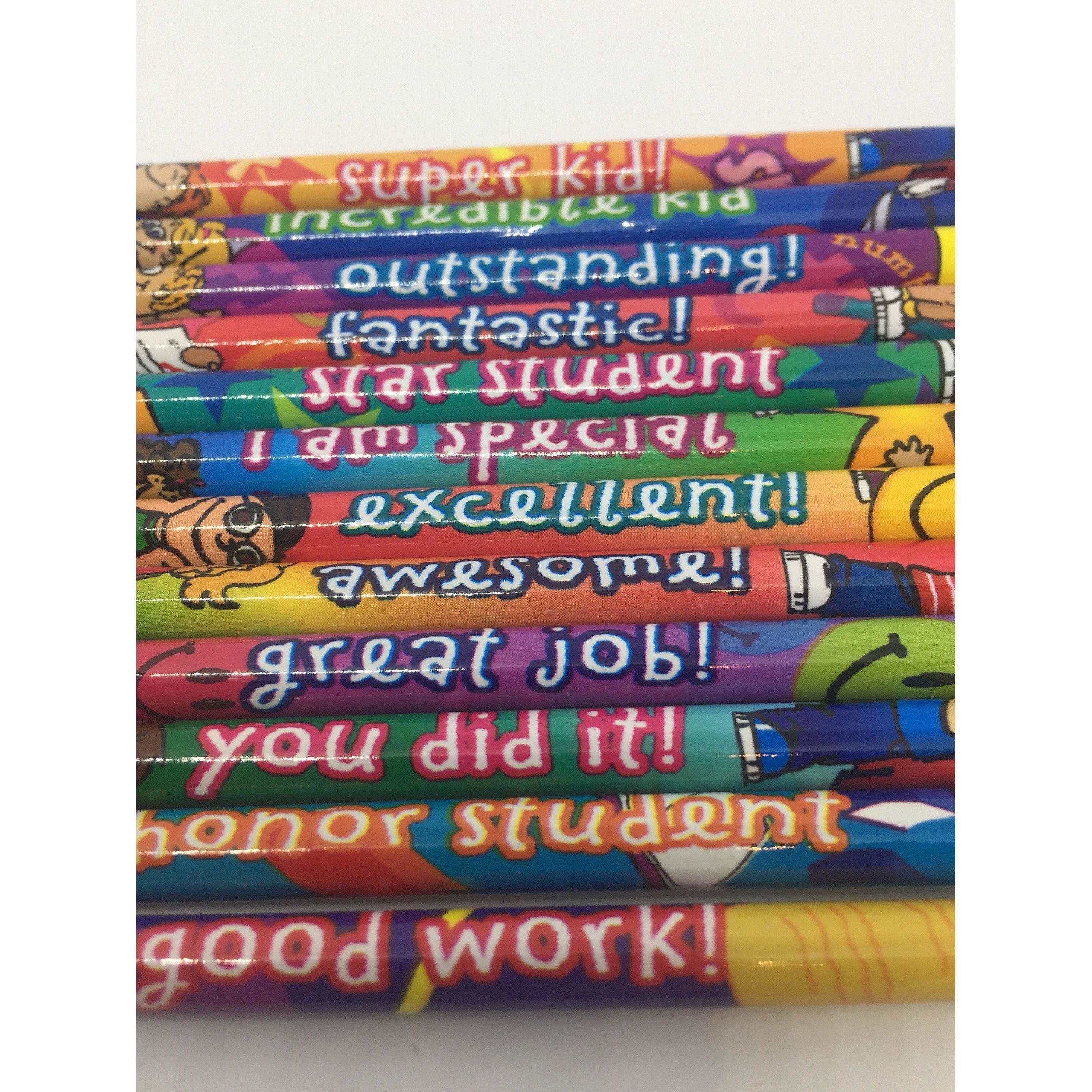 cleverclassroom-net-au - Incentive Pencils - motivational quotes - Toys &amp; Incentives