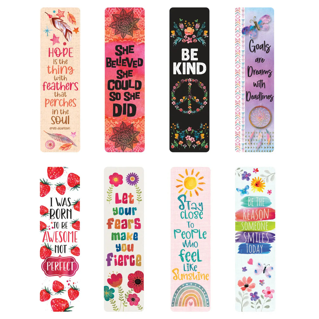 Dark Slate Gray Inspirational Incentive Book Marks