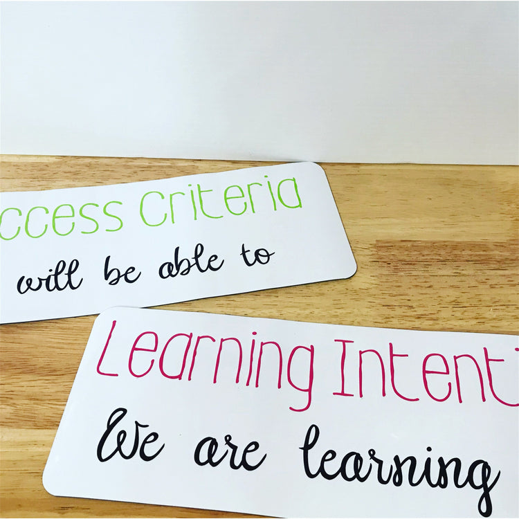 Learning Intention & Success Criteria Magnets – Clever Classroom