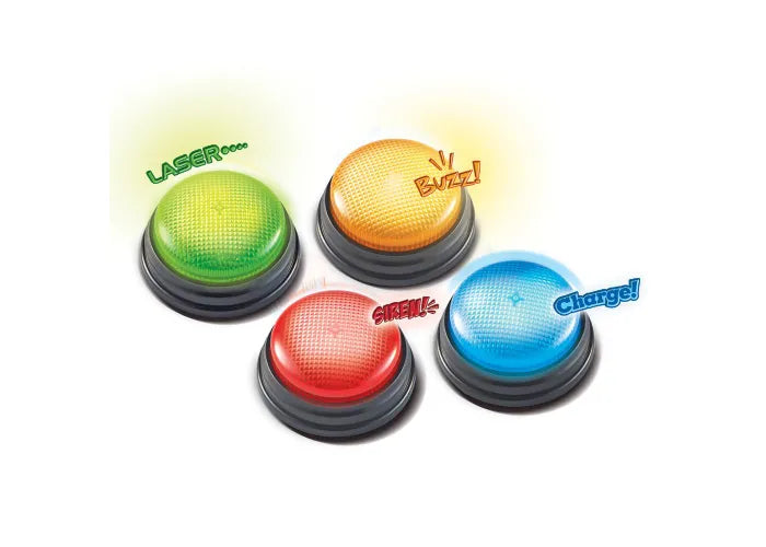 Antique White Lights and Sounds Buzzers