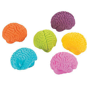 Goldenrod Brain Erasers Mixed Pack