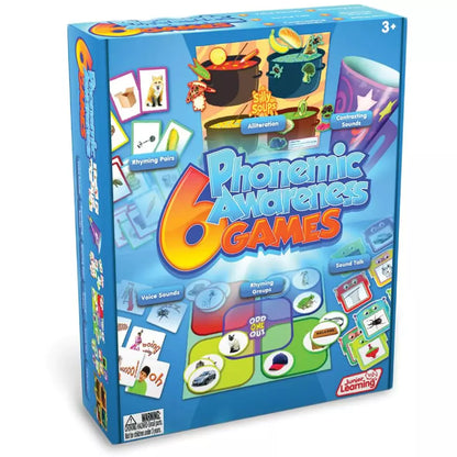 Cornflower Blue 6 Phonemic Awareness Games
