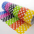 Light Gray NEW!! Bright Polka Dot 6 Rolls Duct Tape 48mm x 4500mm in stock - fast dispatch - craft tape