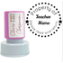 Gray Property of... PersonalisedTeacher Stamp Self-inking 30mm round