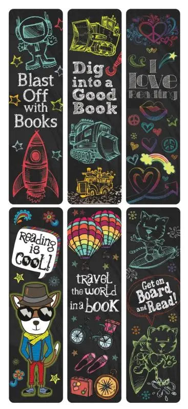 Dark Slate Gray Reading Rocks Incentive Book Marks