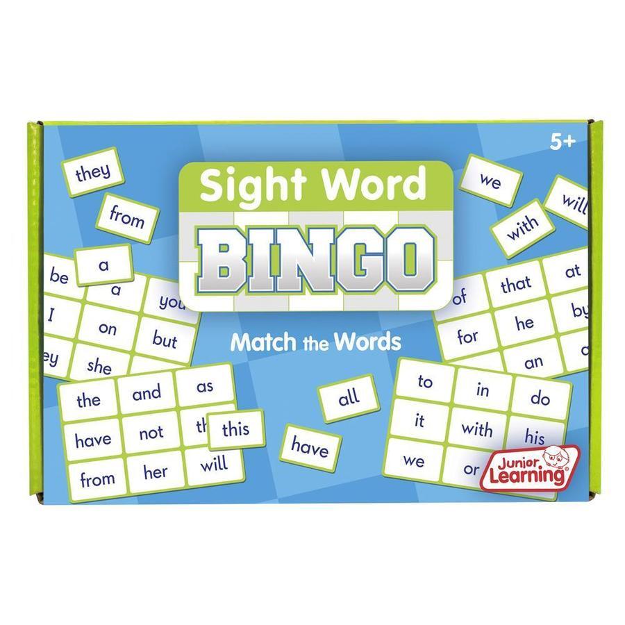 Beige Sight Word Bingo