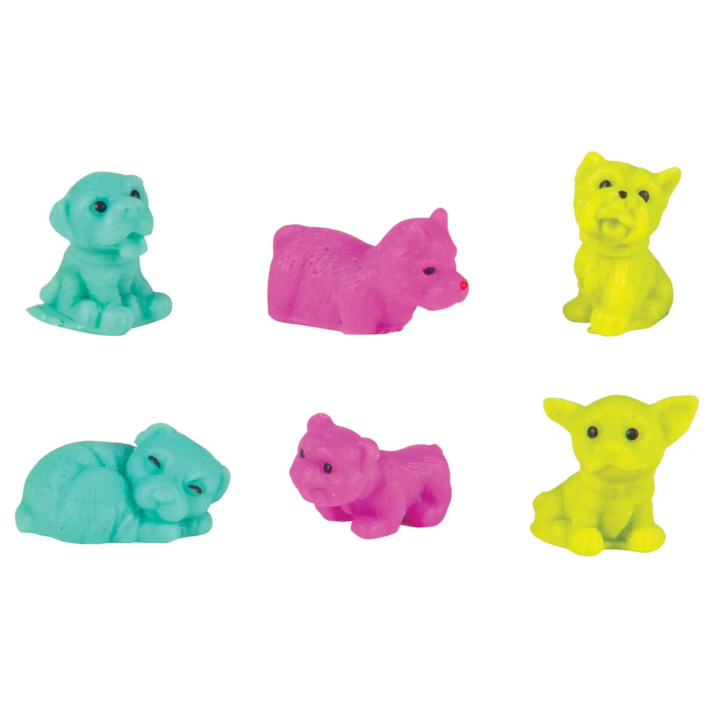 Light Sea Green NEW!! 6 Squoosh Moosh Doggies