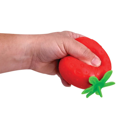 Rosy Brown NEW!! 3 Pack Squishy Strawberries