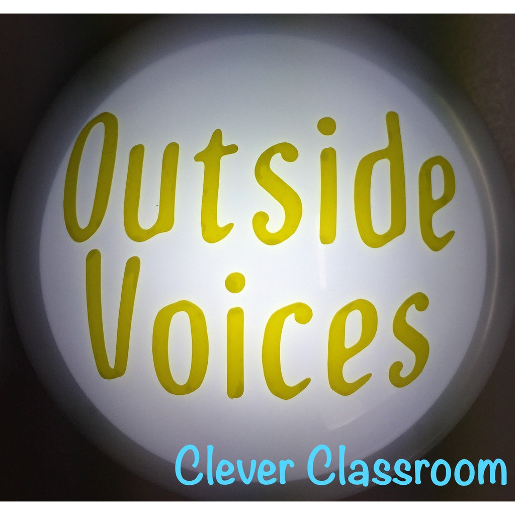 cleverclassroom-net-au - Voice Level Board Display - Tap / Touch / Push Lights - for classroom use. - Tap Lights