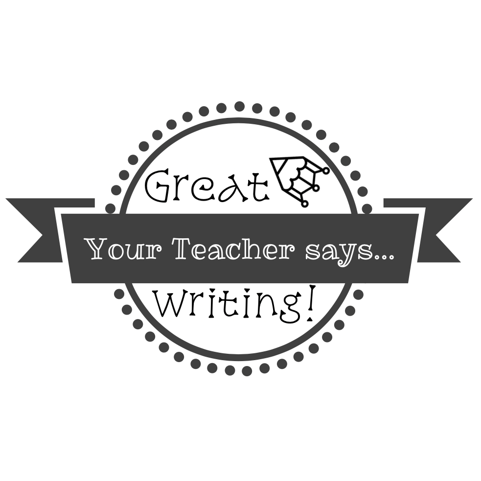 cleverclassroom-net-au - Your Teacher says... Great Writing Personalised Teacher Stamp Self-inking - Stamp